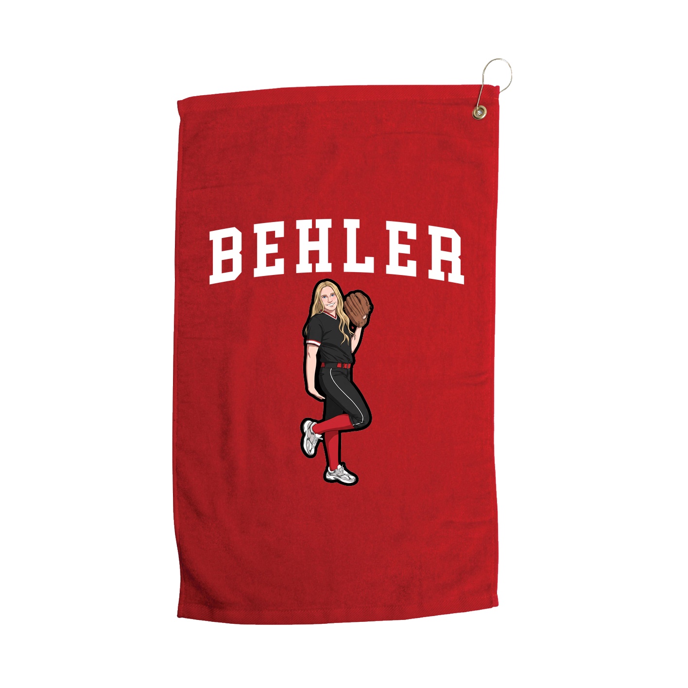 Golf Towel — Shirsey in Red