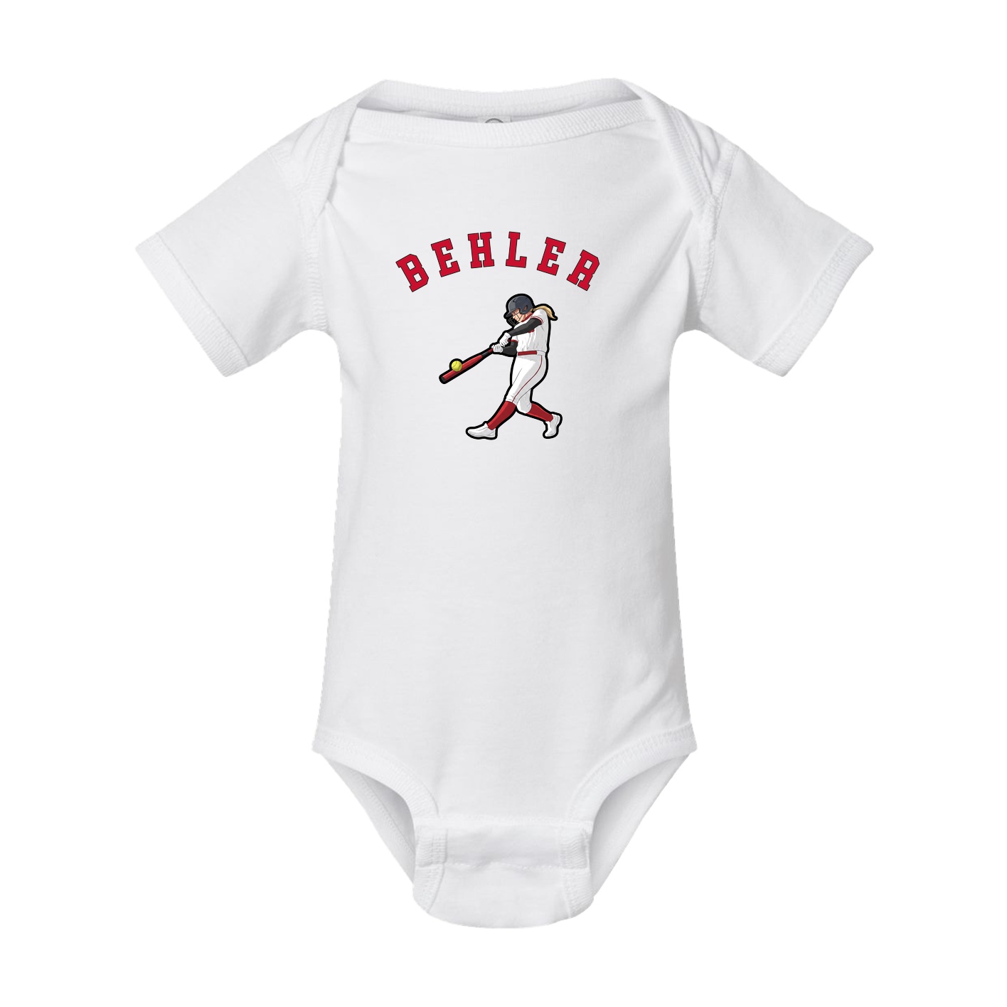 Baby Onesie — Shirsey Arch in White