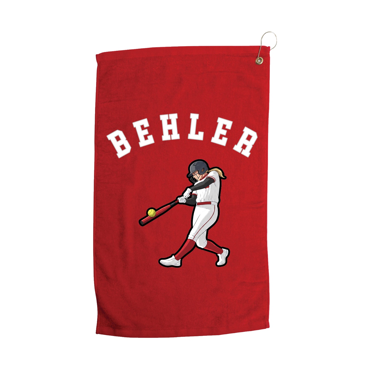 Golf Towel — Shirsey Arch in Red