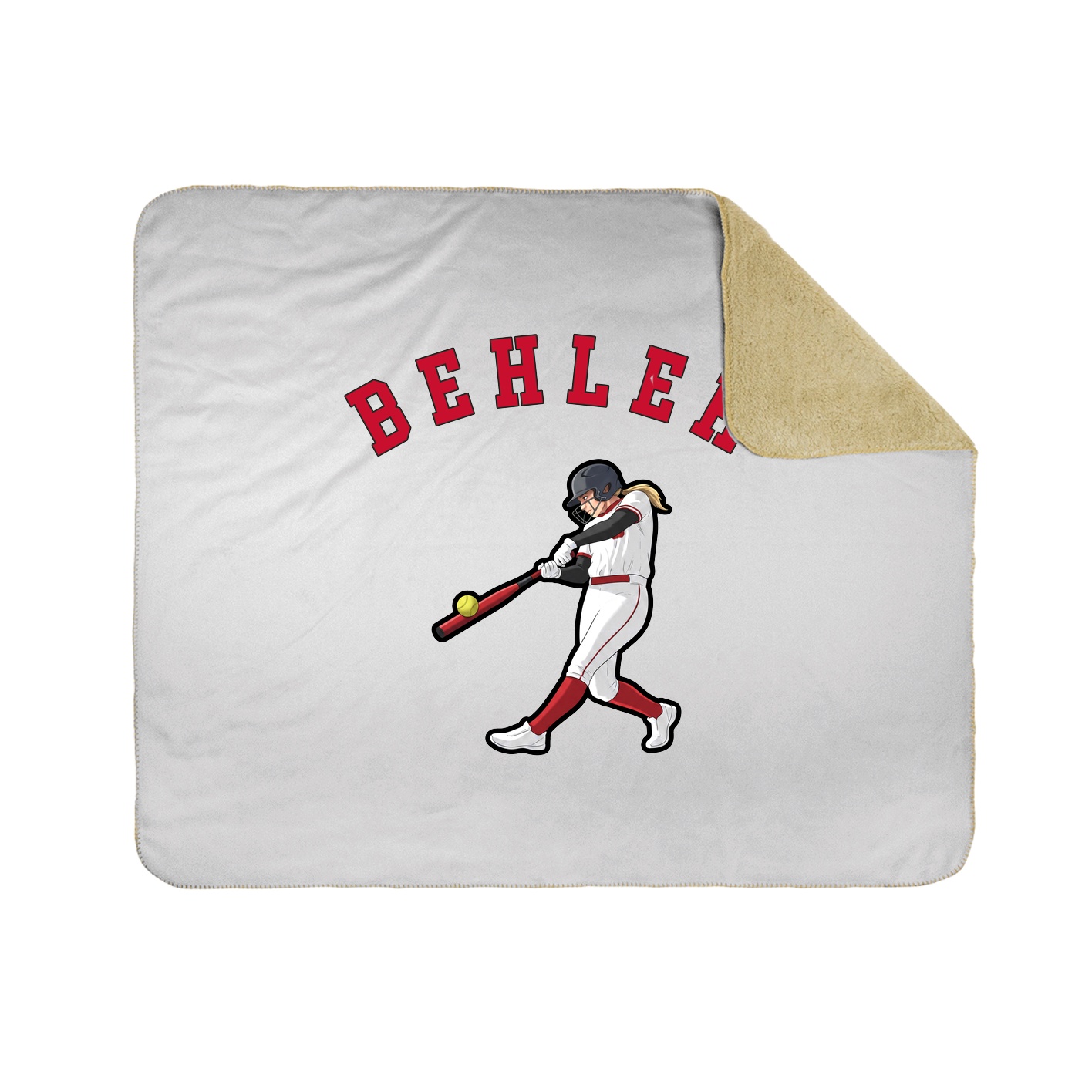 Throw Blanket — Shirsey Arch in White
