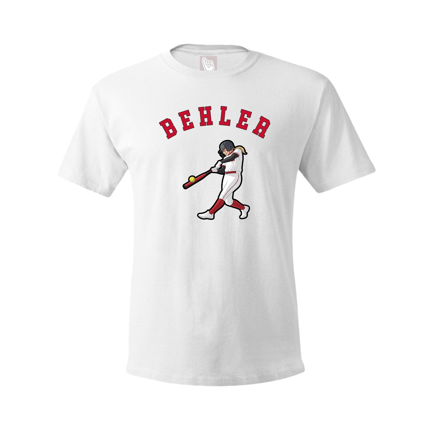 Youth Tee — Shirsey Arch in White