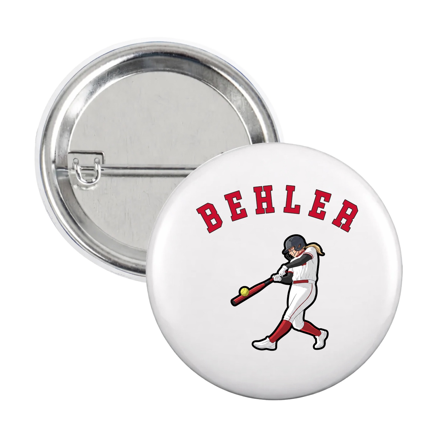 Game Day Button — Shirsey Arch in White
