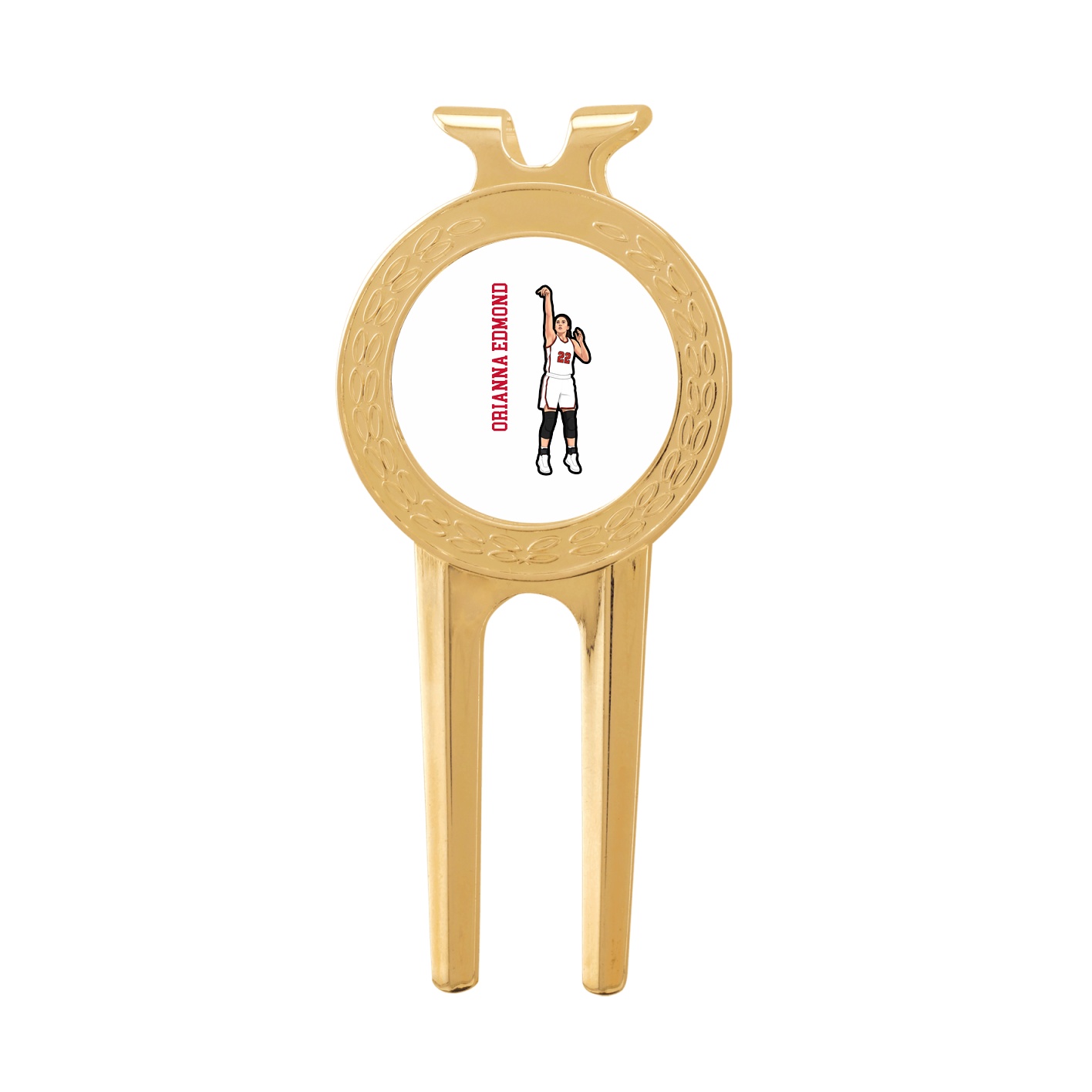 Divot Tool with Ball Marker — Name Vertical in Classic