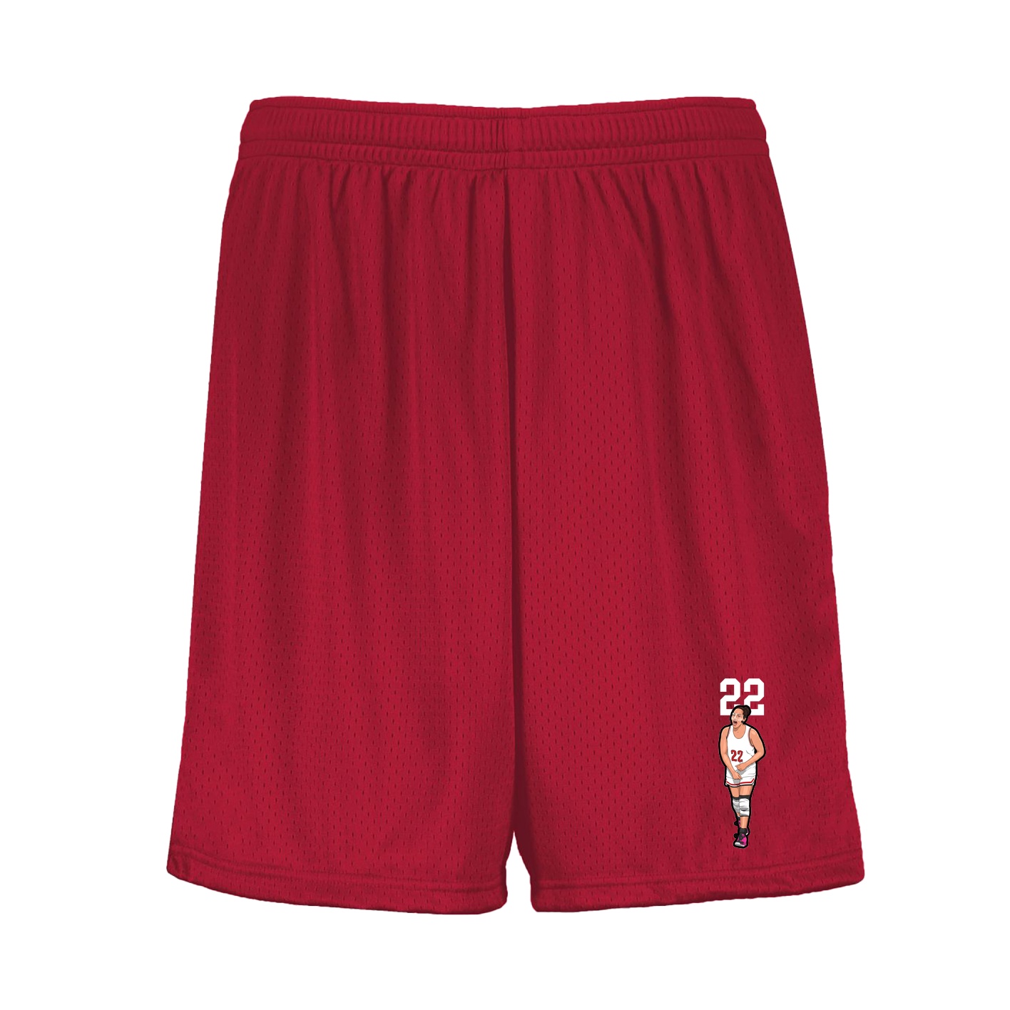 Shorts — Number Top in Red