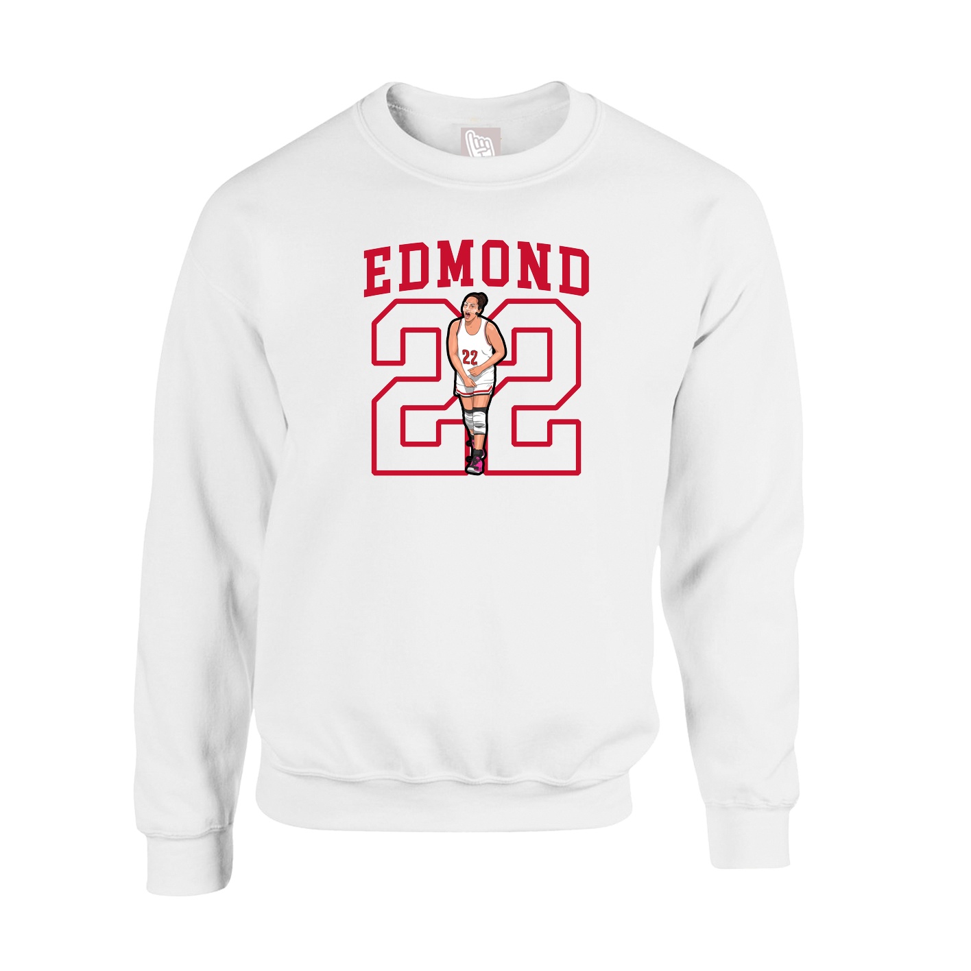 Fleece Crew — Shirsey in White