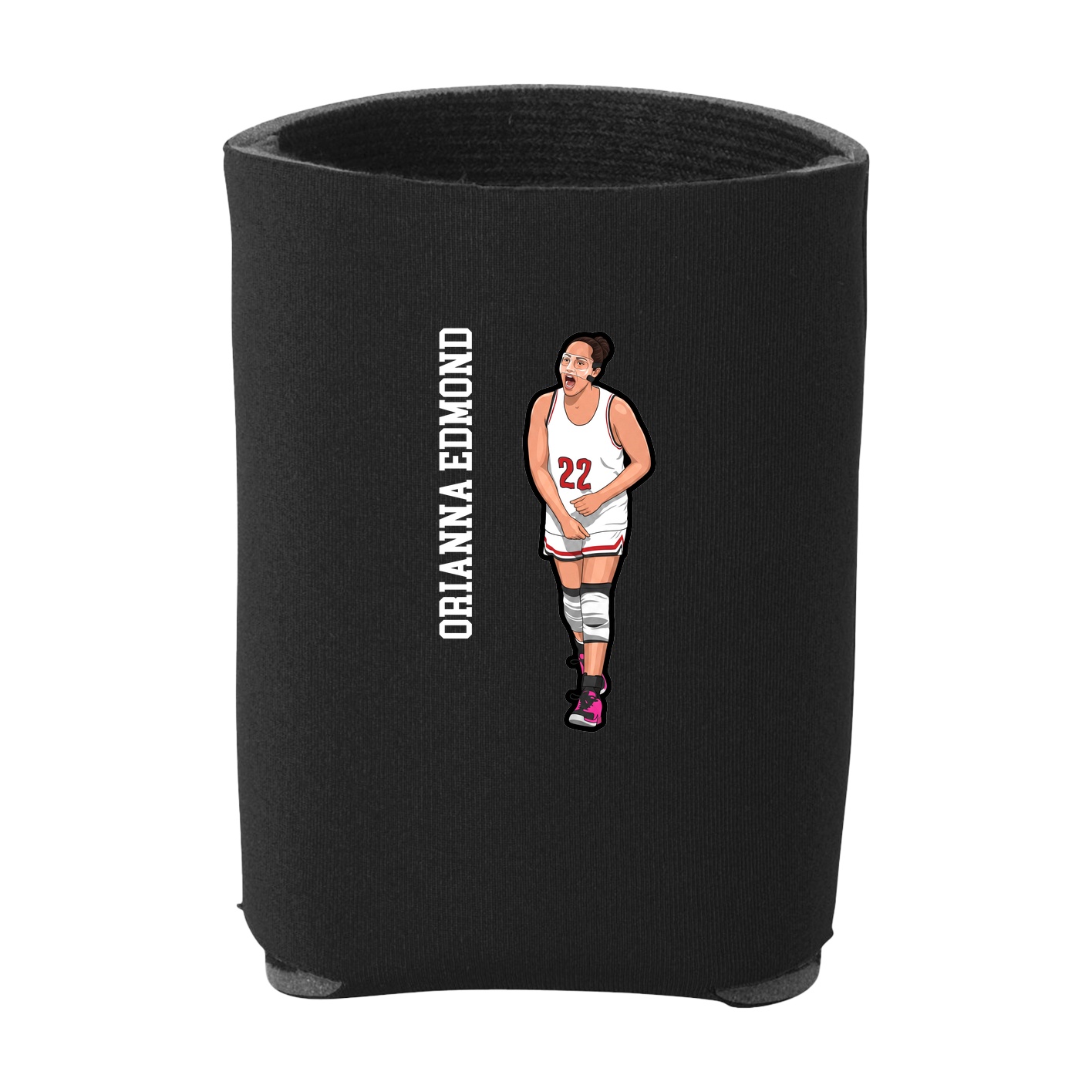 Can Holder — Name Vertical in Black