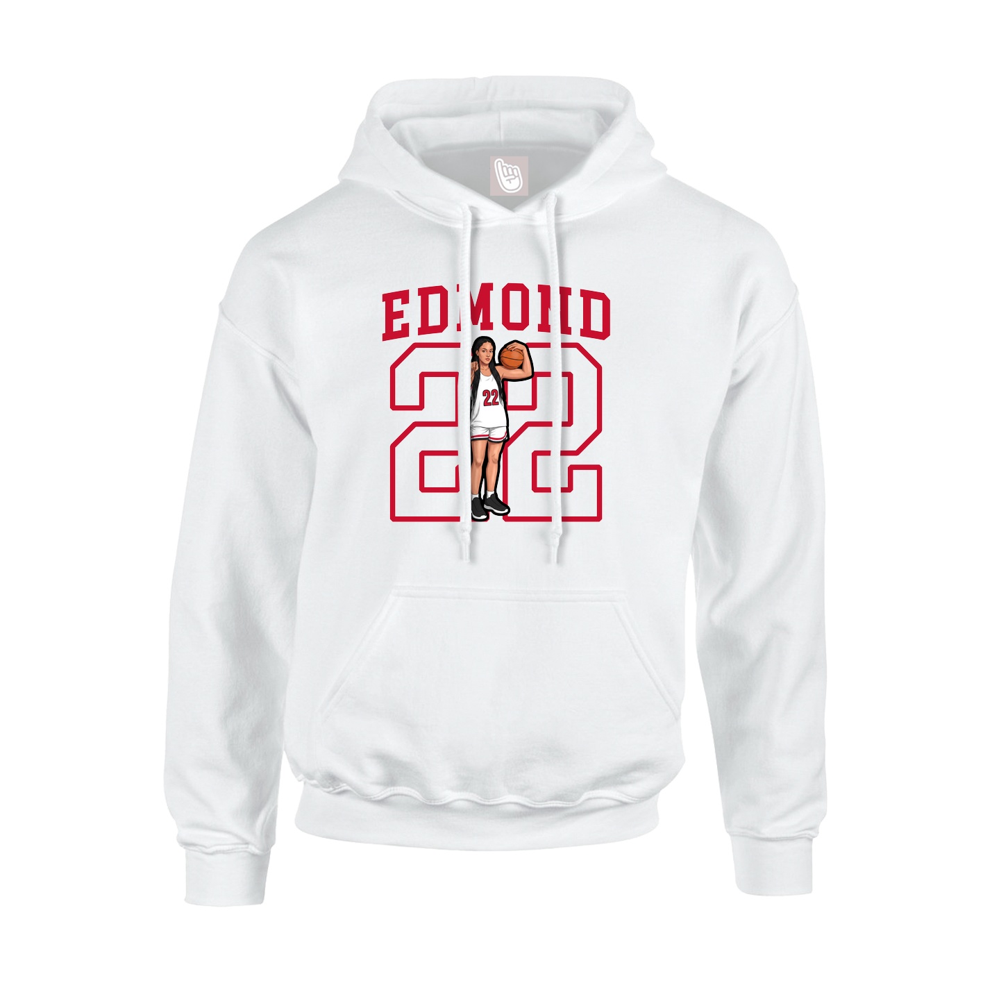 Youth Hoodie — Shirsey in White