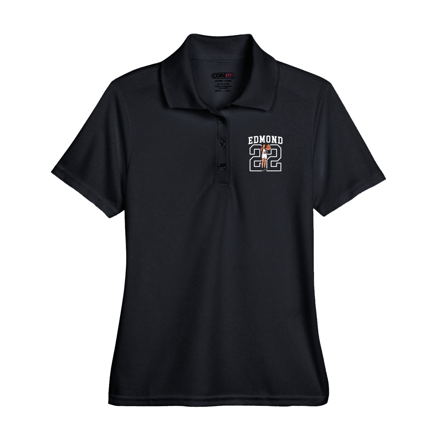 Performance Polo — Shirsey in Black