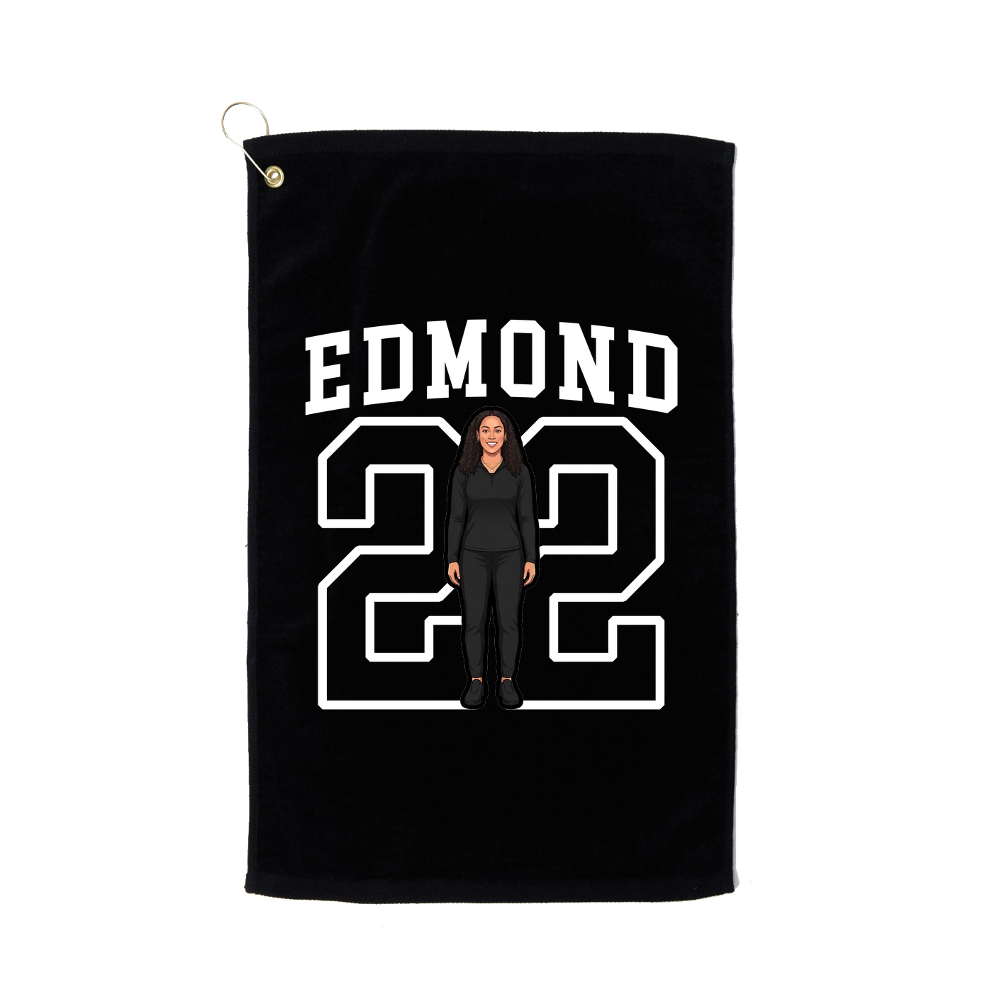 Golf Towel — Shirsey in Black