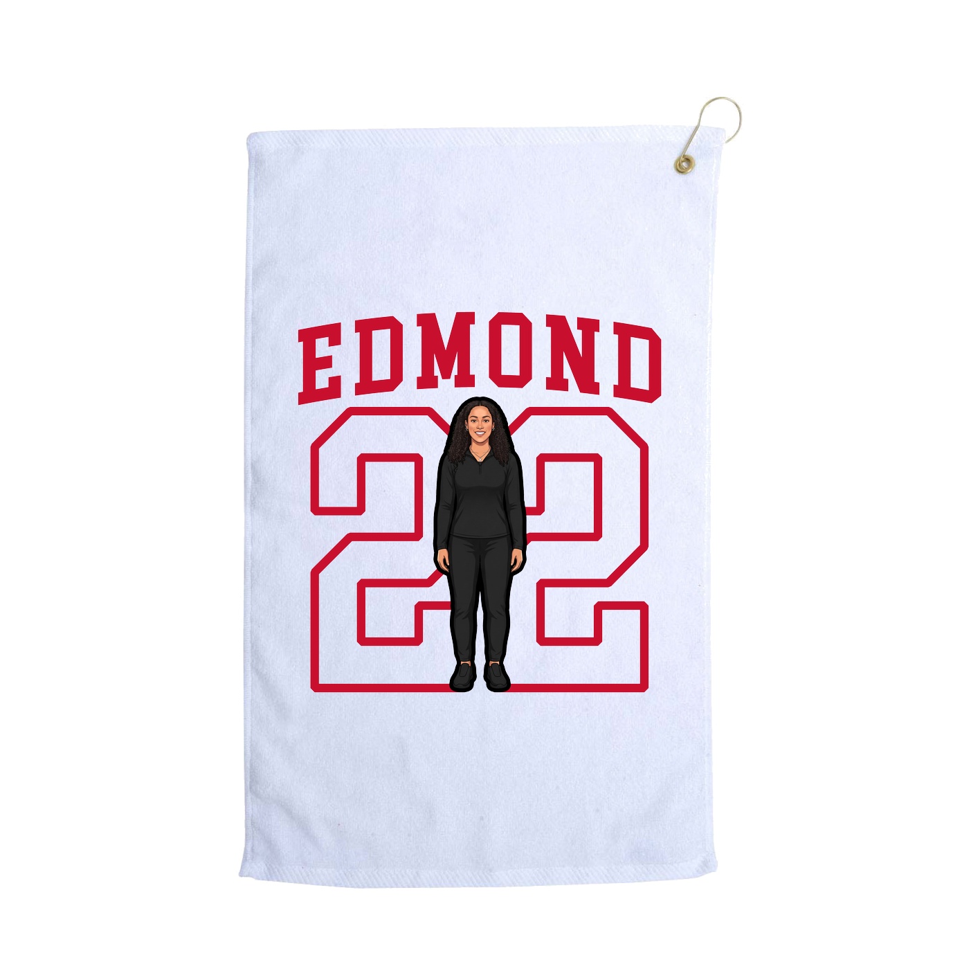 Golf Towel — Shirsey in White