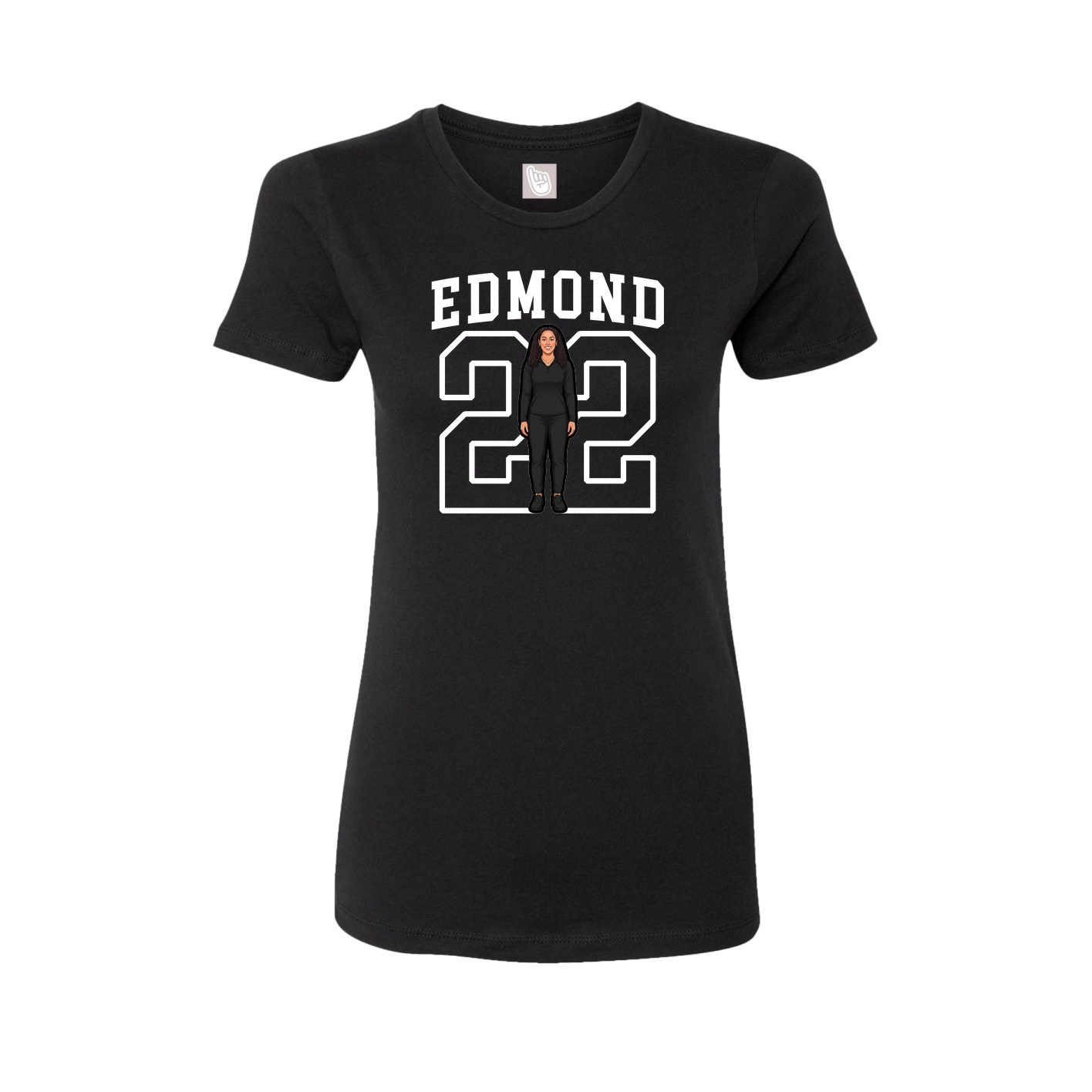 Womens Tee — Shirsey in Black
