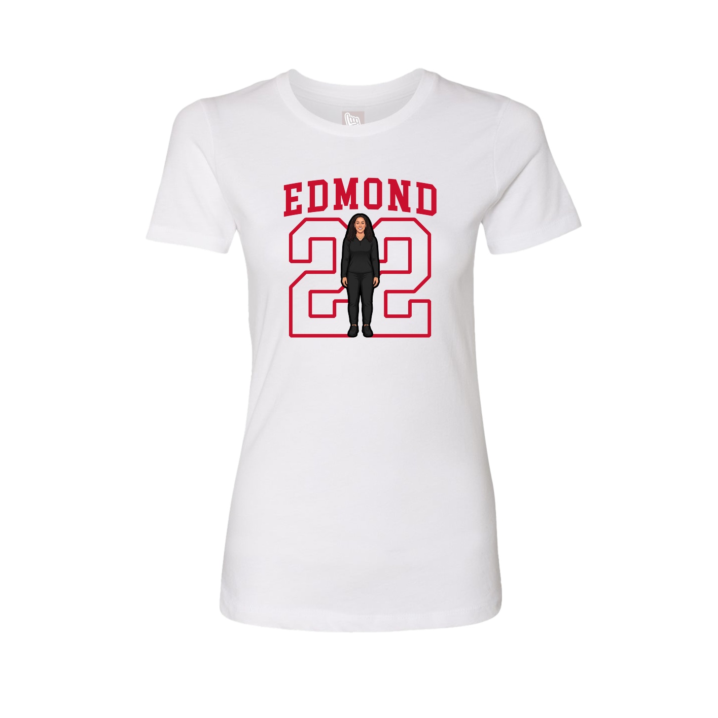 Fitted Women's Tee — Shirsey in White