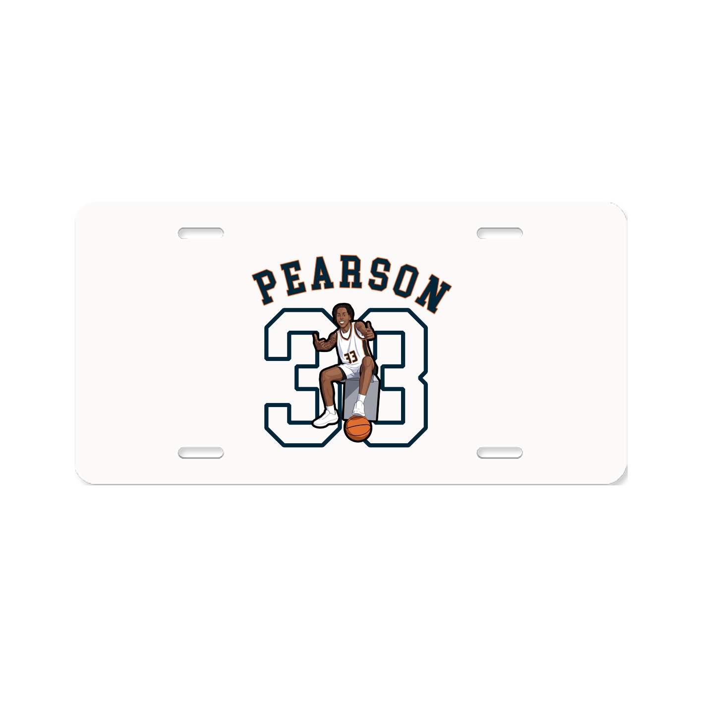 License Plate — Shirsey Arch in Classic