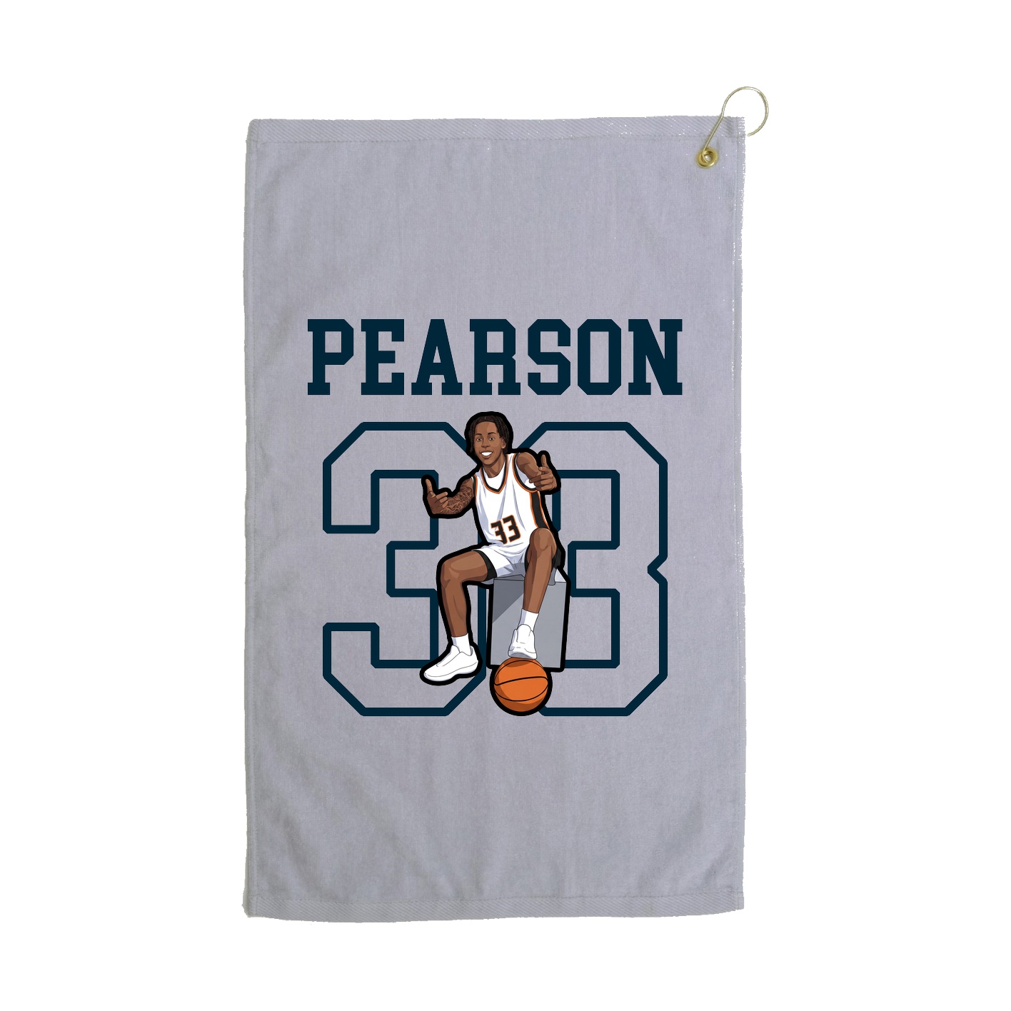 Golf Towel — Shirsey in Grey
