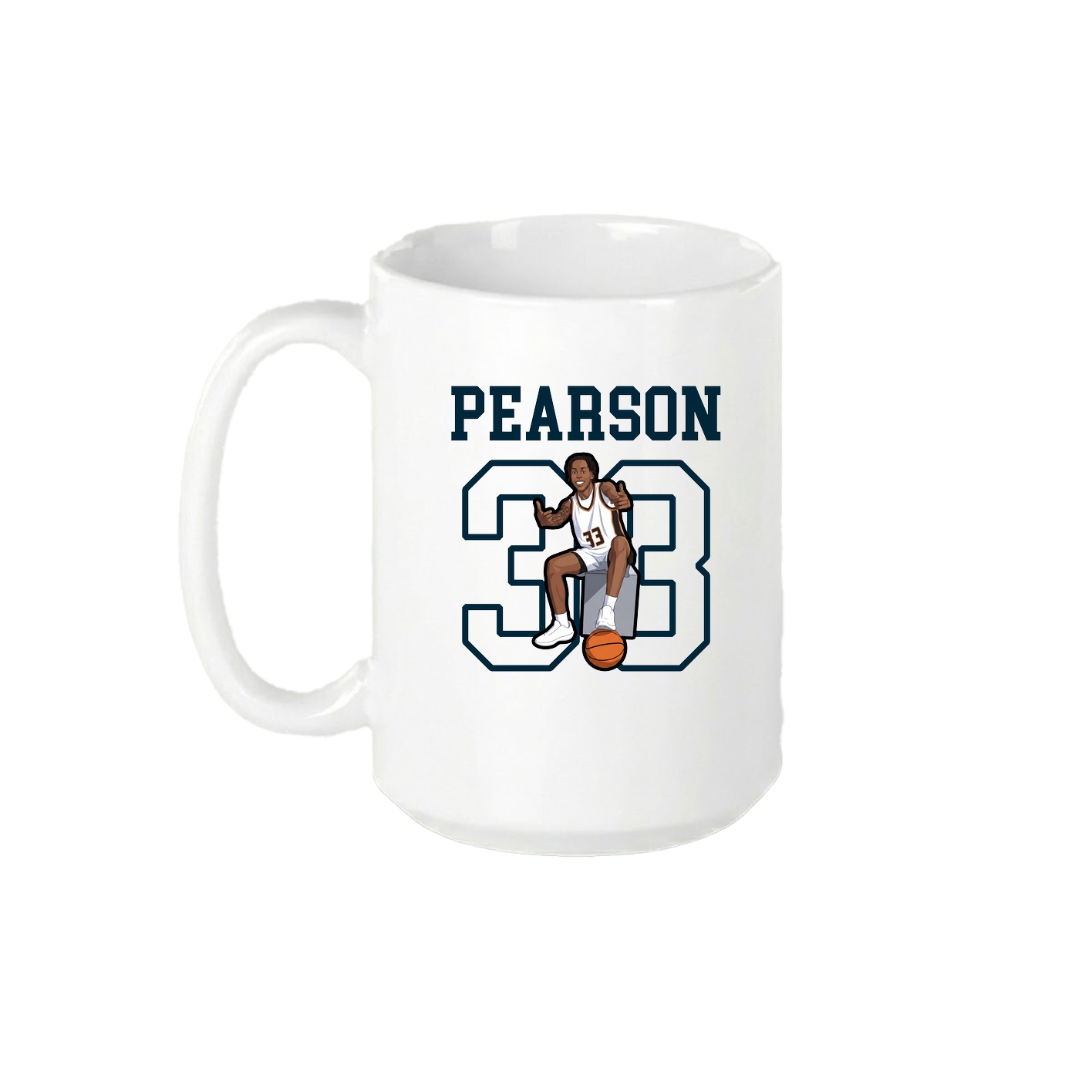 15oz Coffee Mug — Shirsey in White