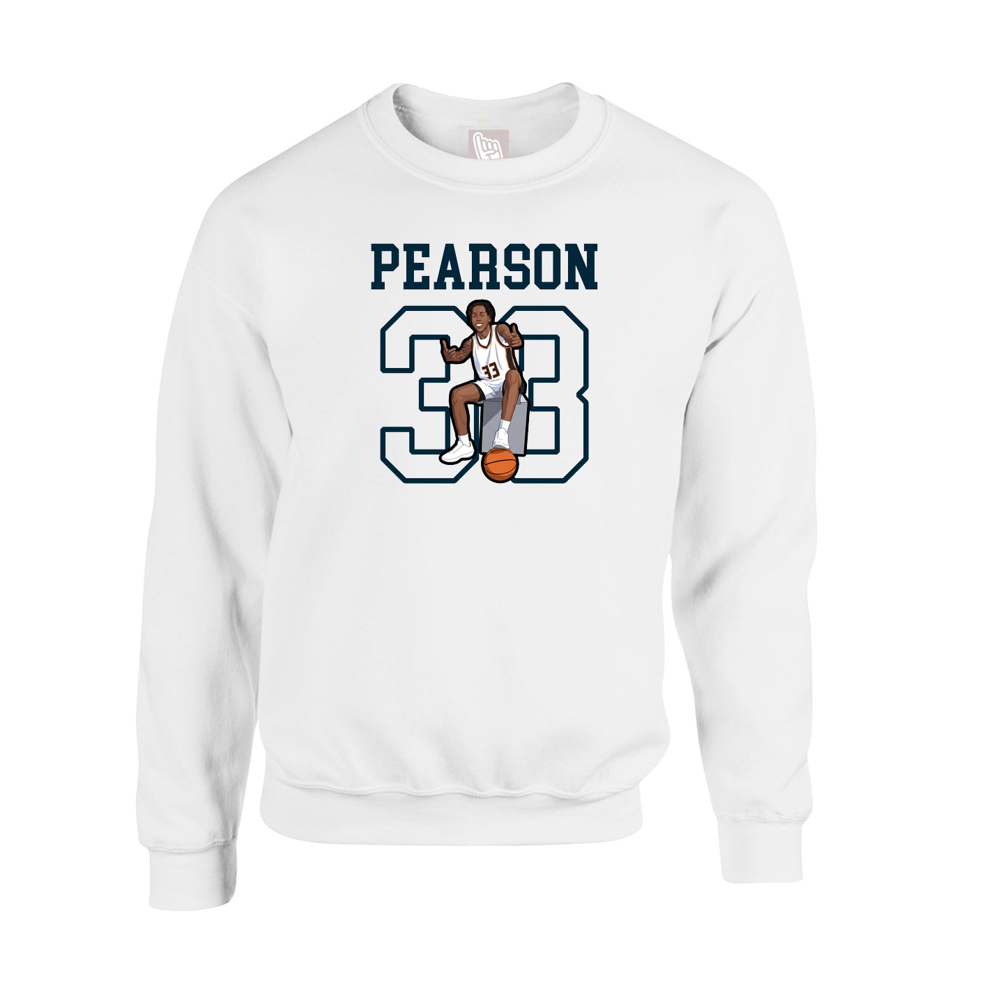 Fleece Crew — Shirsey in White