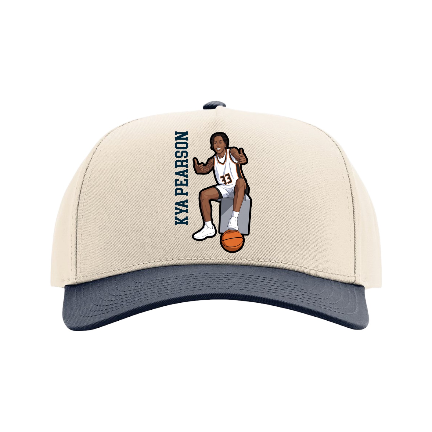 Full Fabric Five-Panel Champ Cap