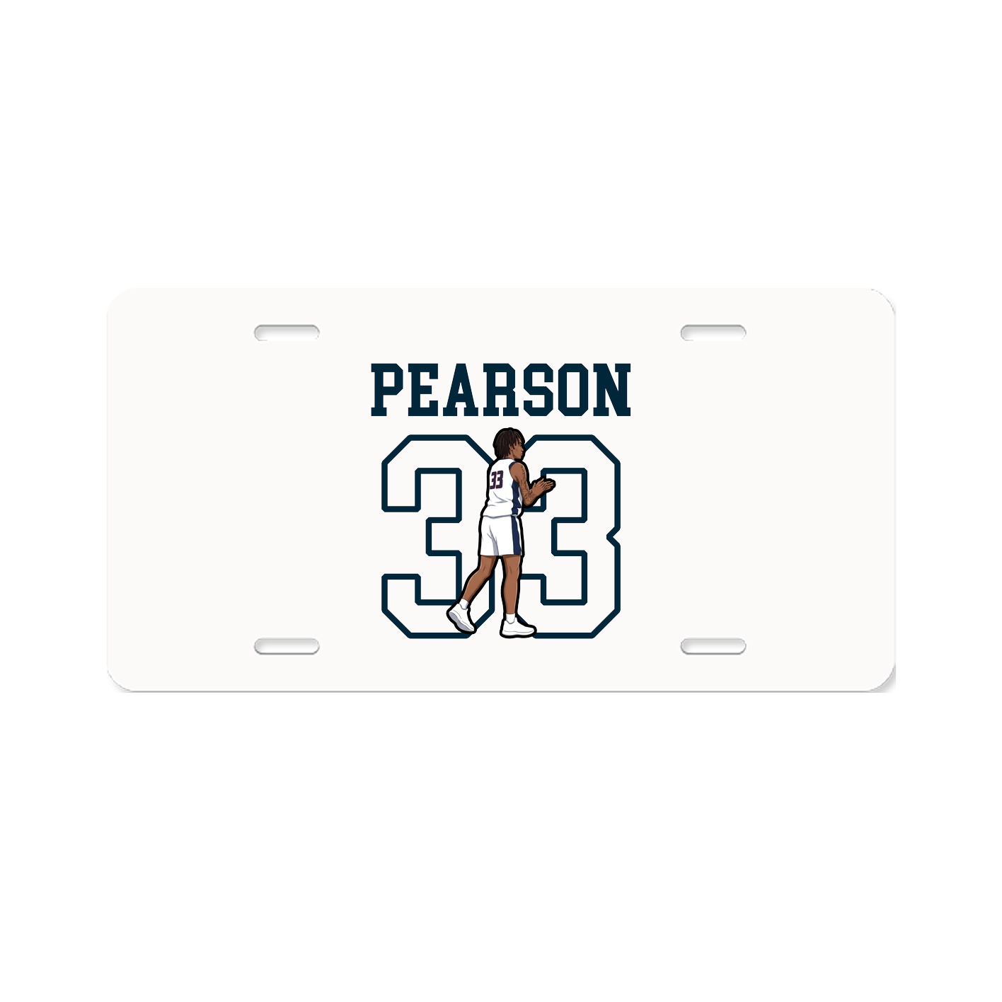 License Plate — Shirsey in Classic