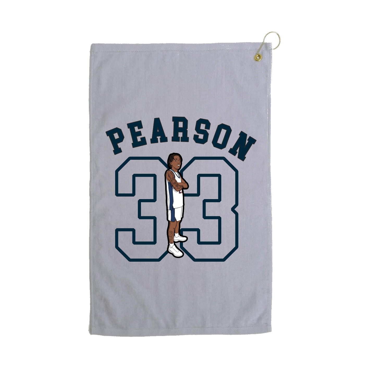 Golf Towel — Shirsey Arch in Grey