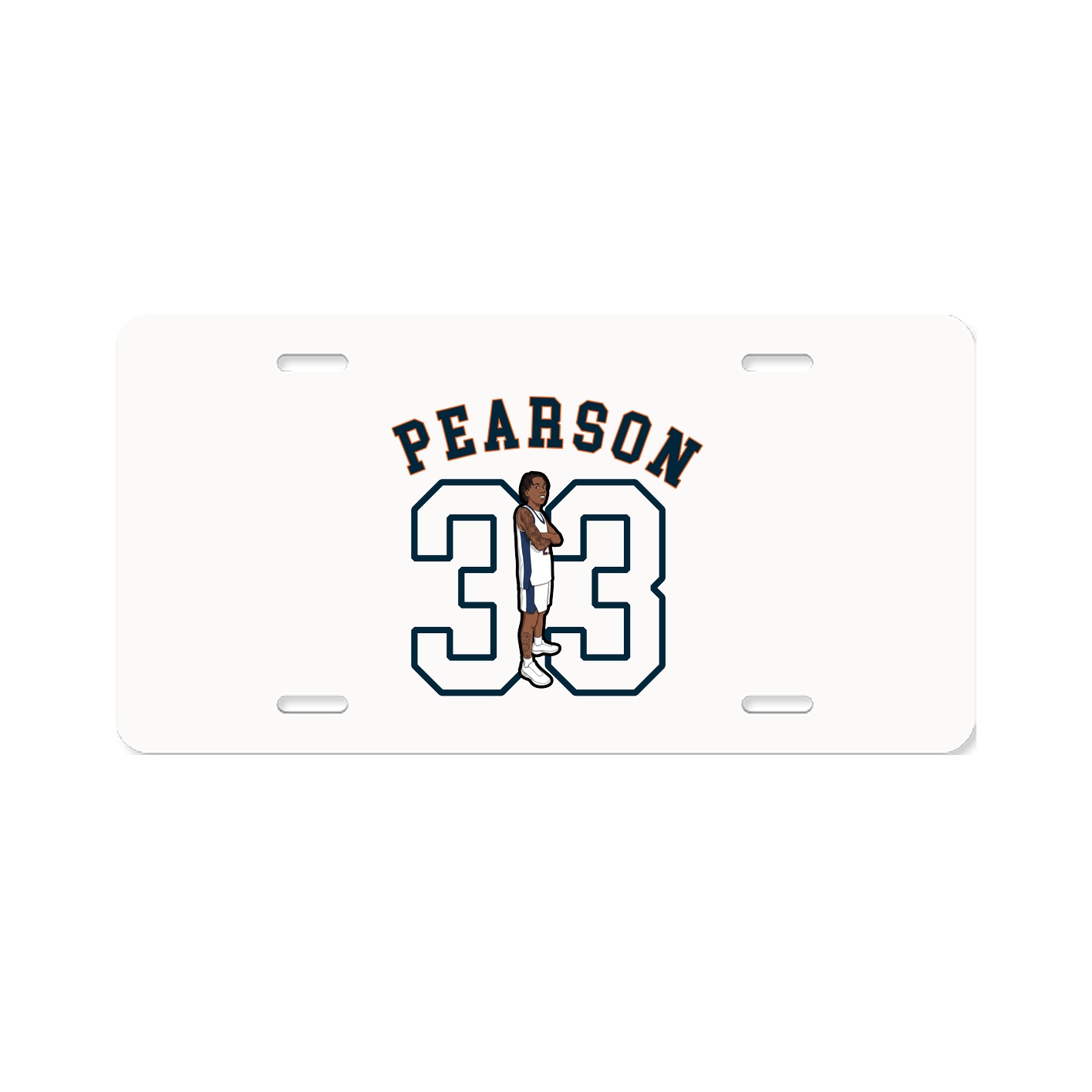 License Plate — Shirsey Arch in Classic