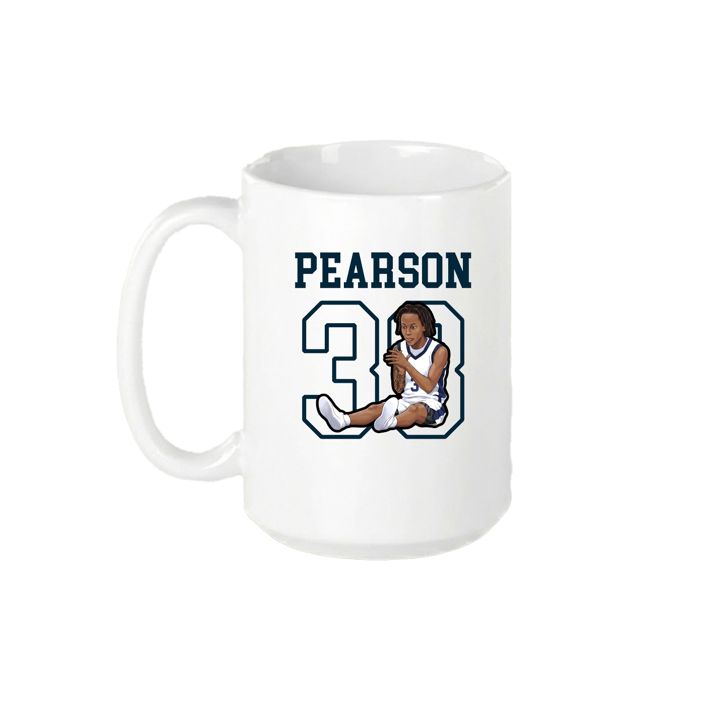 15oz Coffee Mug — Shirsey in White