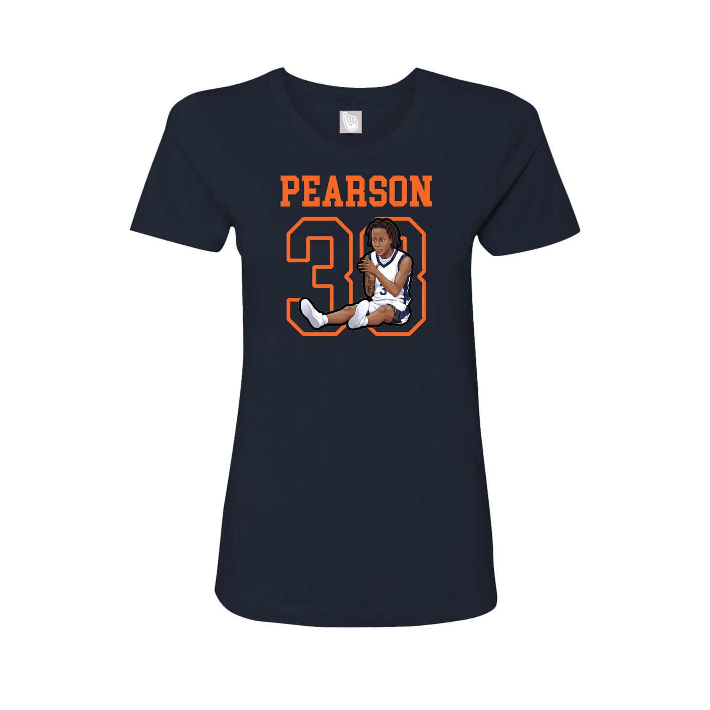 Fitted Women's Tee — Shirsey in Navy