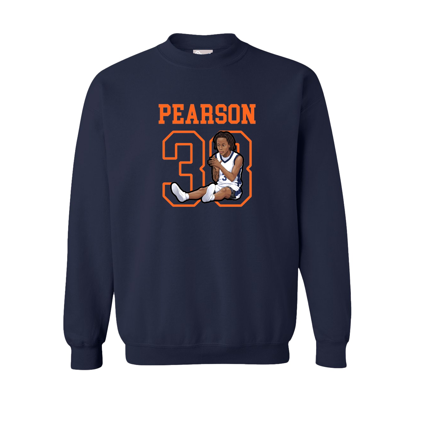 Fleece Crew — Shirsey in Navy
