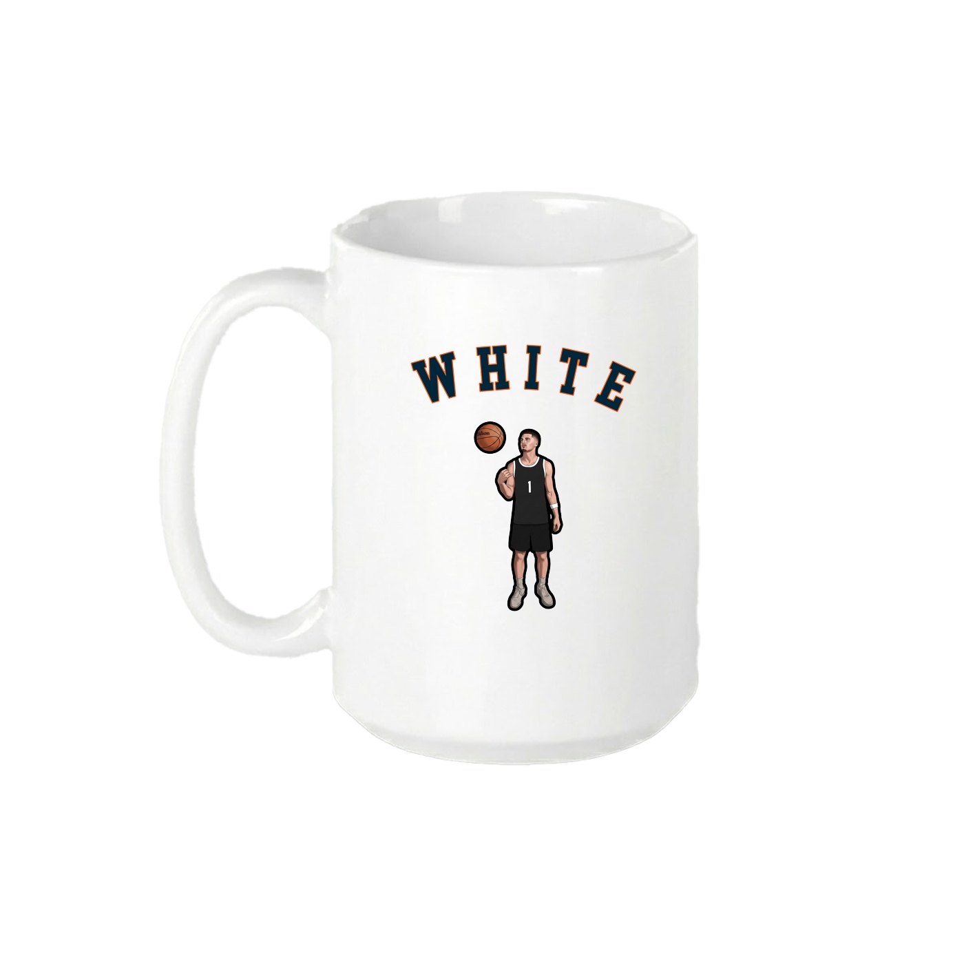 15oz Coffee Mug — Shirsey Arch in White