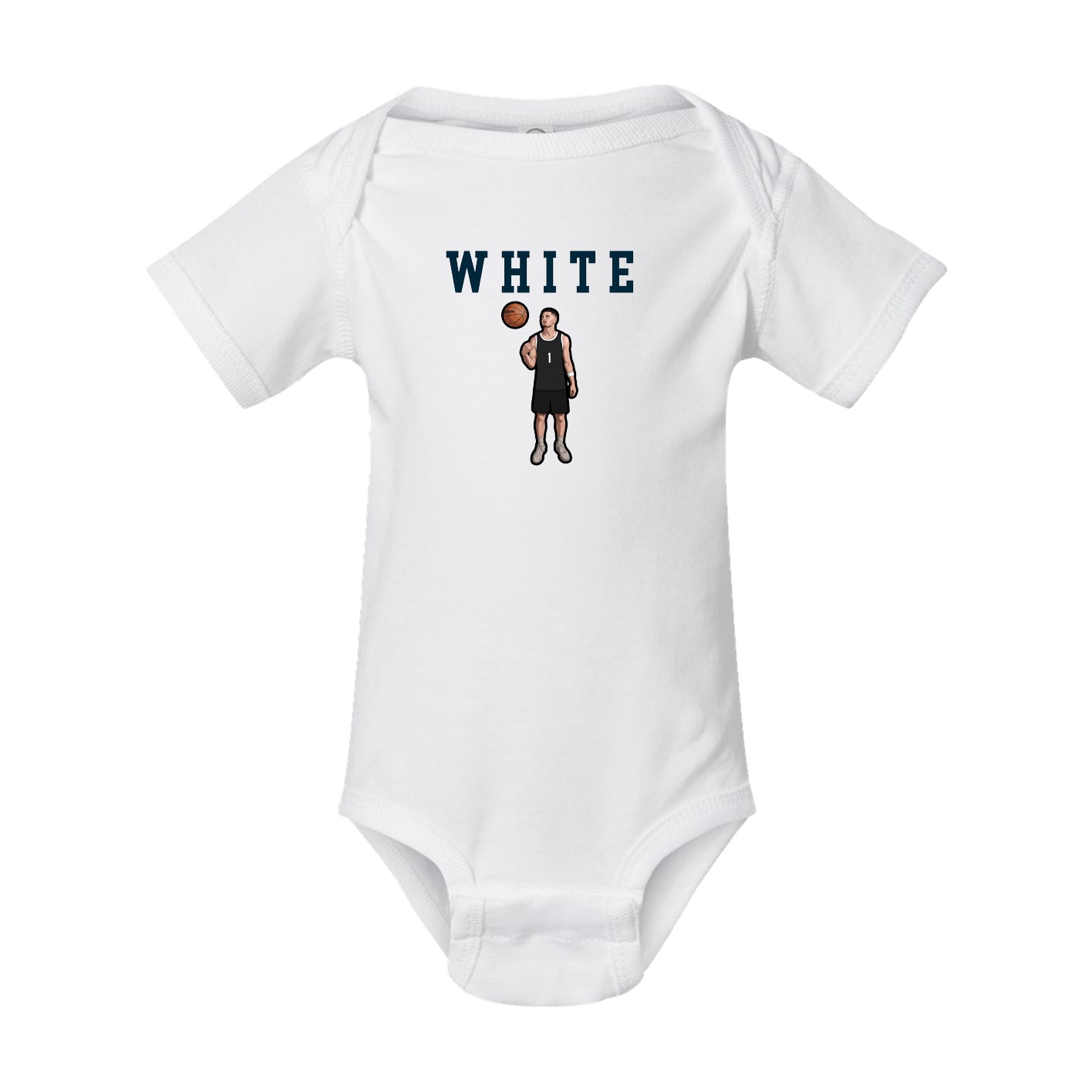 Baby Onesie — Shirsey in White