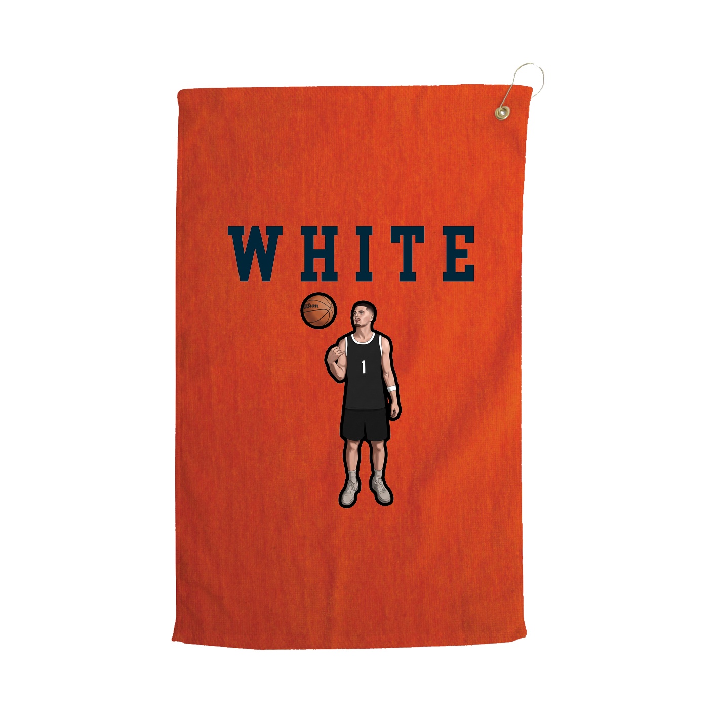 Golf Towel — Shirsey in Orange