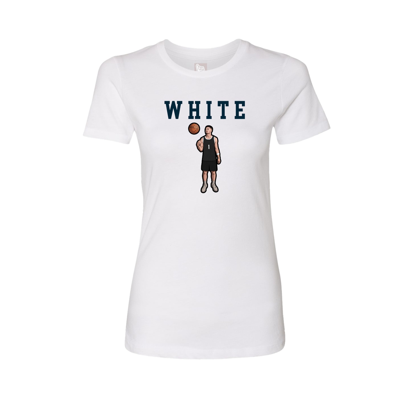 Fitted Women's Tee — Shirsey in White