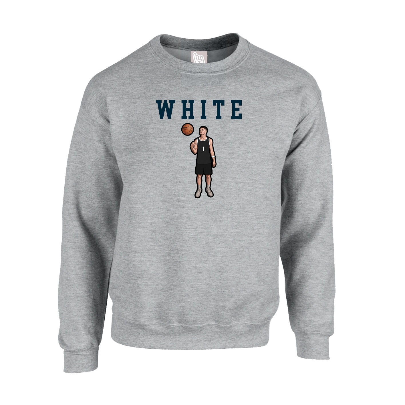 Fleece Crew — Shirsey in Grey