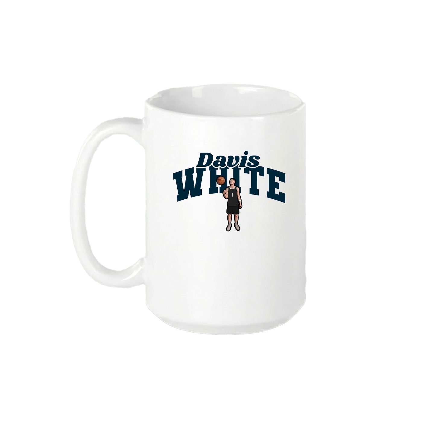 15oz Coffee Mug — Signature Arch in White
