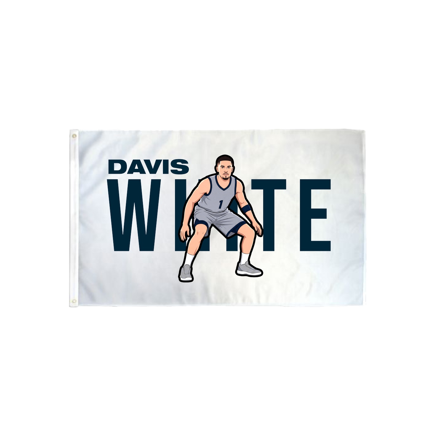 3x5 Flag — Player Name in Classic