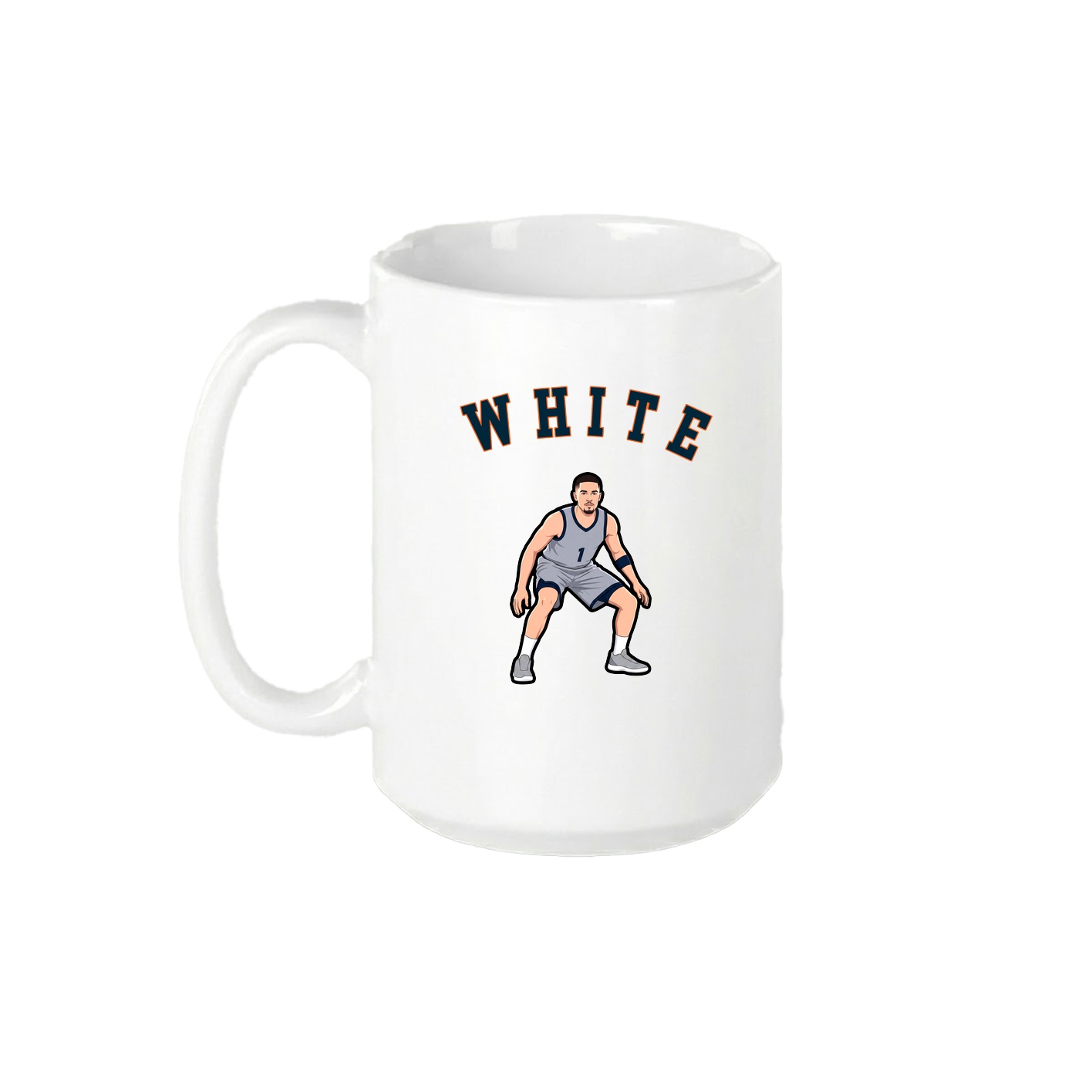 15oz Coffee Mug — Shirsey Arch in White