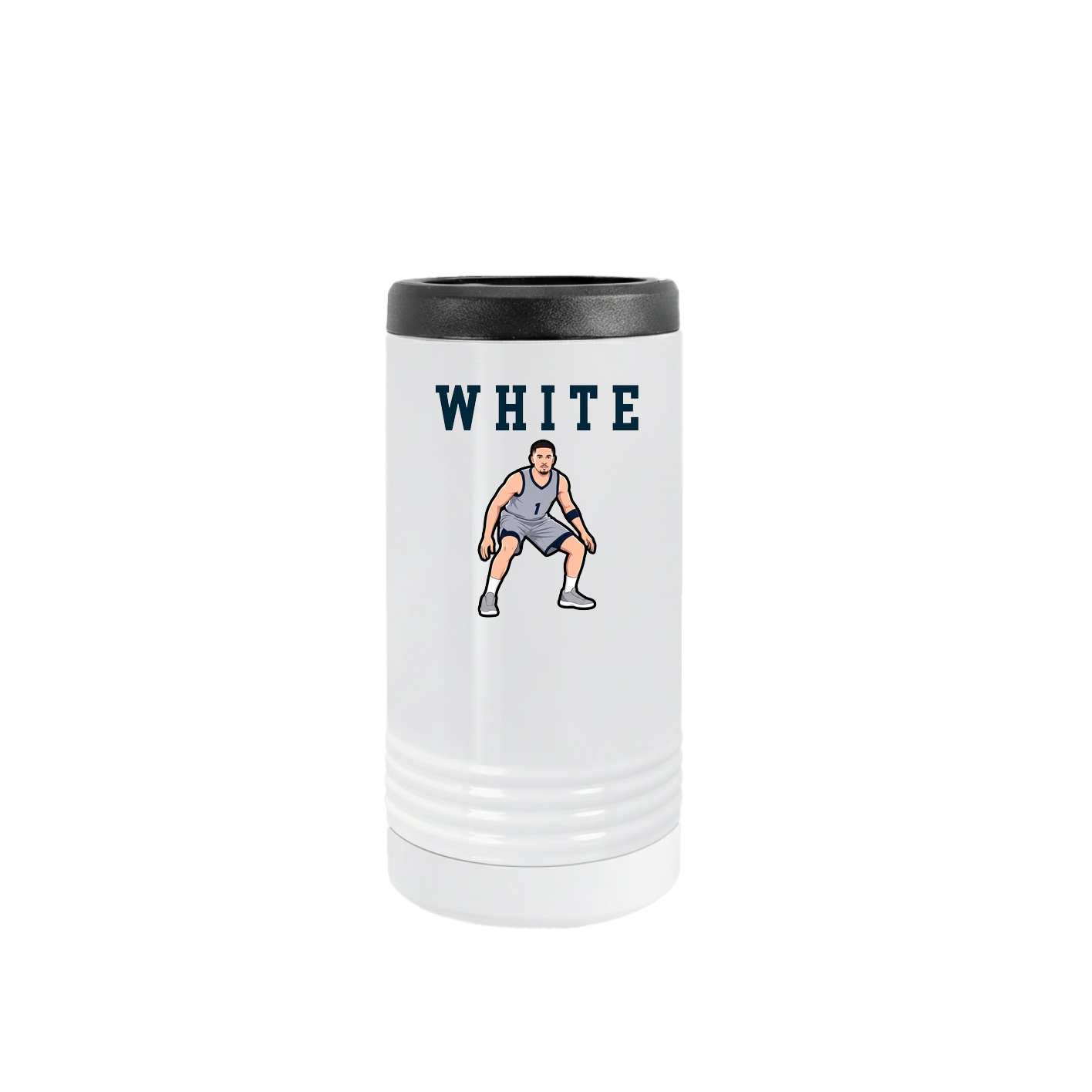 Slim Beverage Holder — Shirsey in White