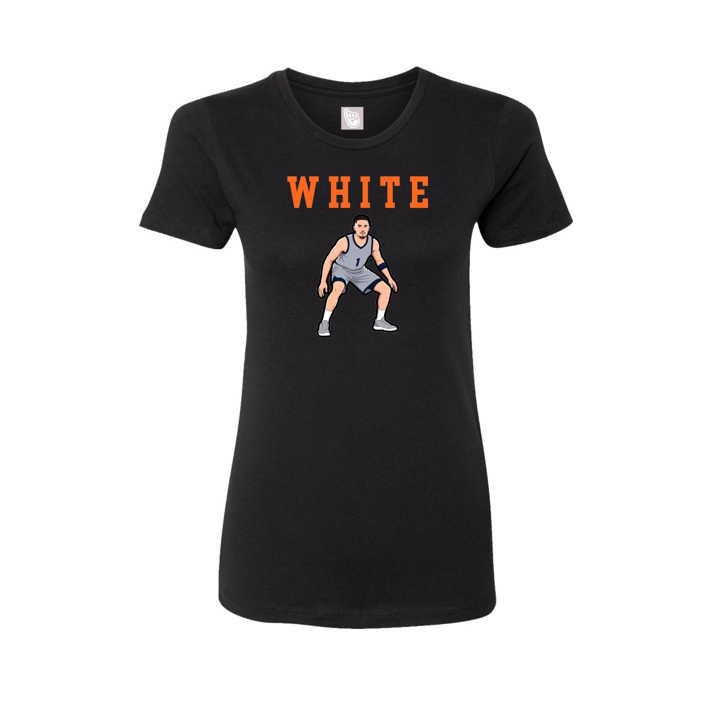 Fitted Women's Tee — Shirsey in Black