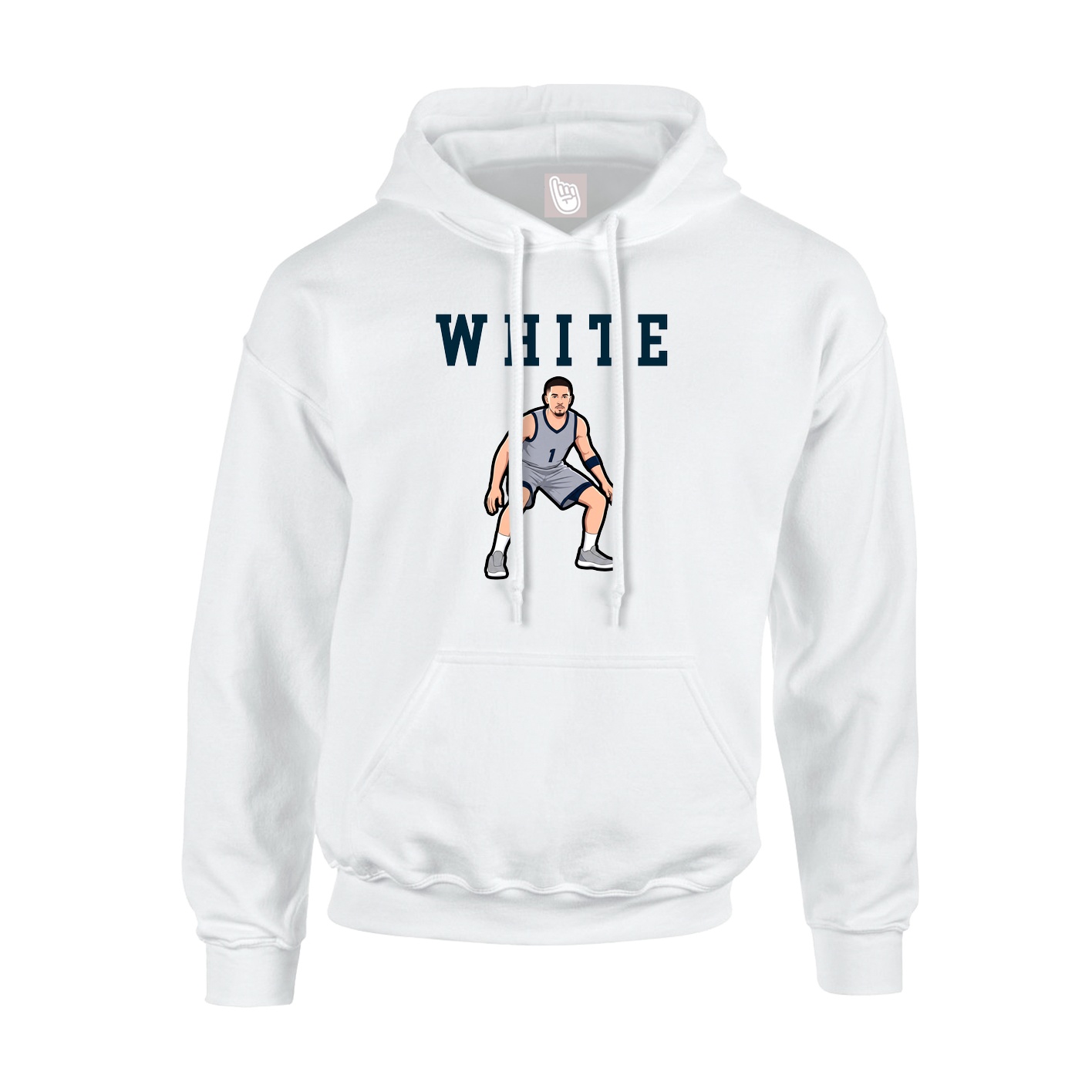 Youth Hoodie — Shirsey in White