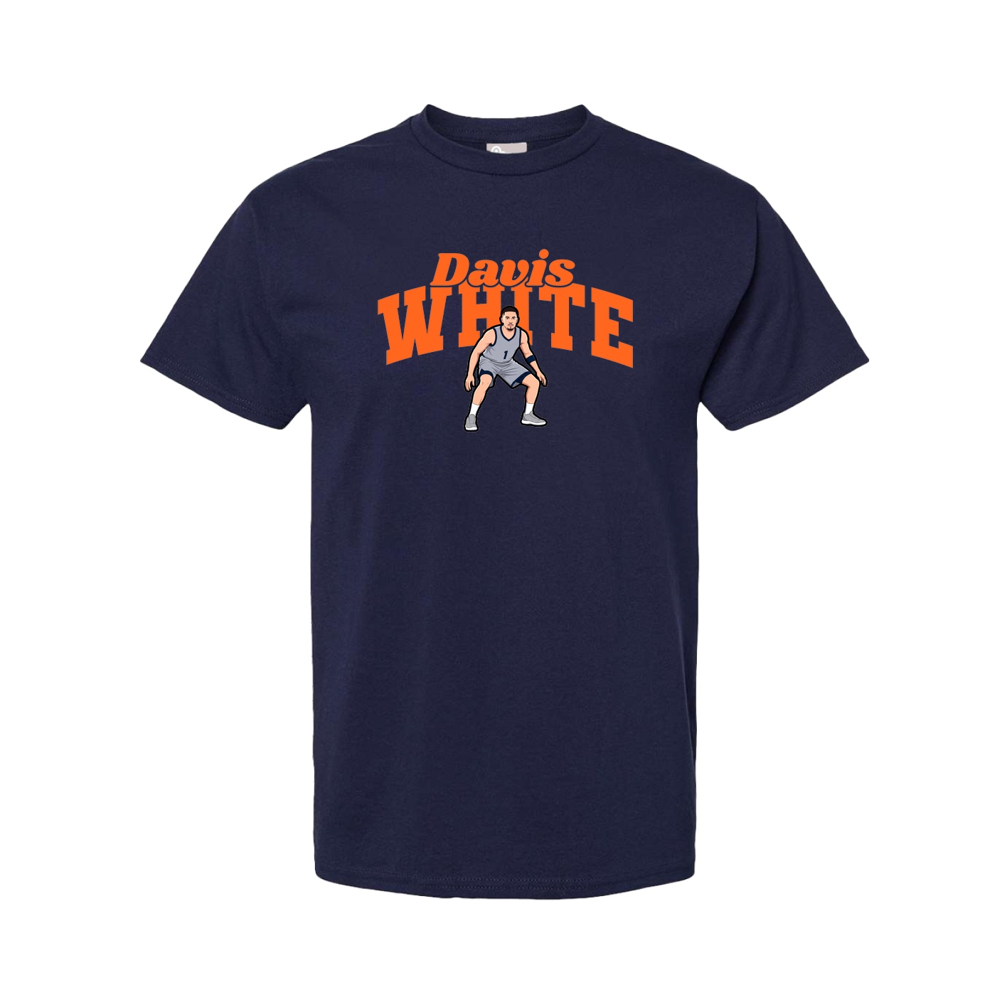 Tee — Signature Arch in Navy