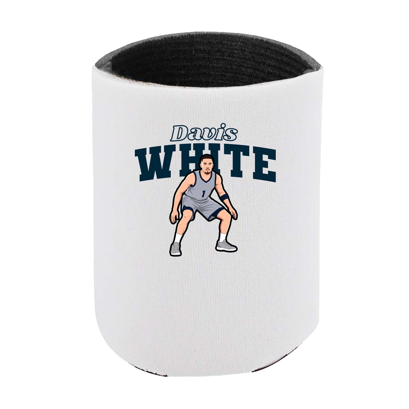 Can Holder — Name Arch in White
