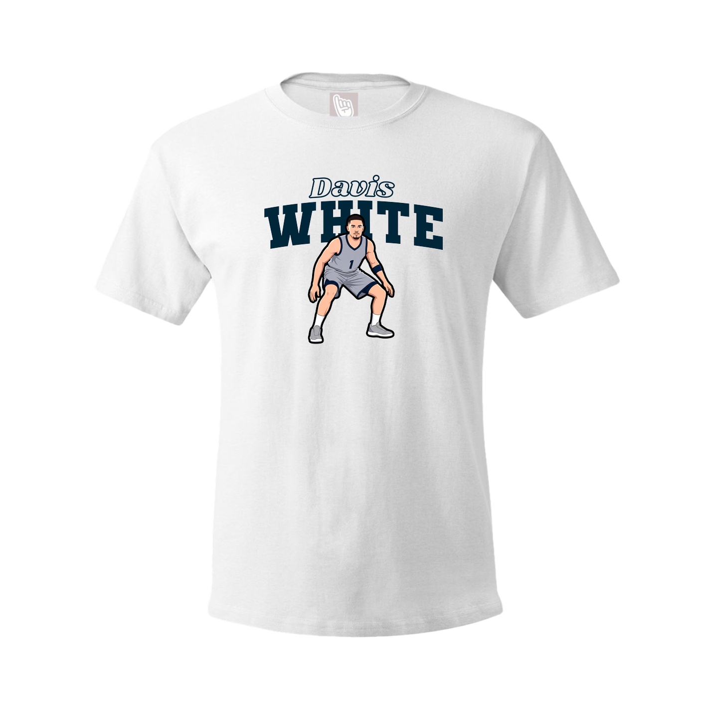 Tee — Name Arch in White