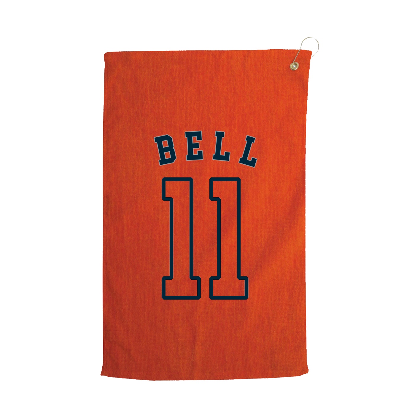 Golf Towel — Shirsey Arch in Orange