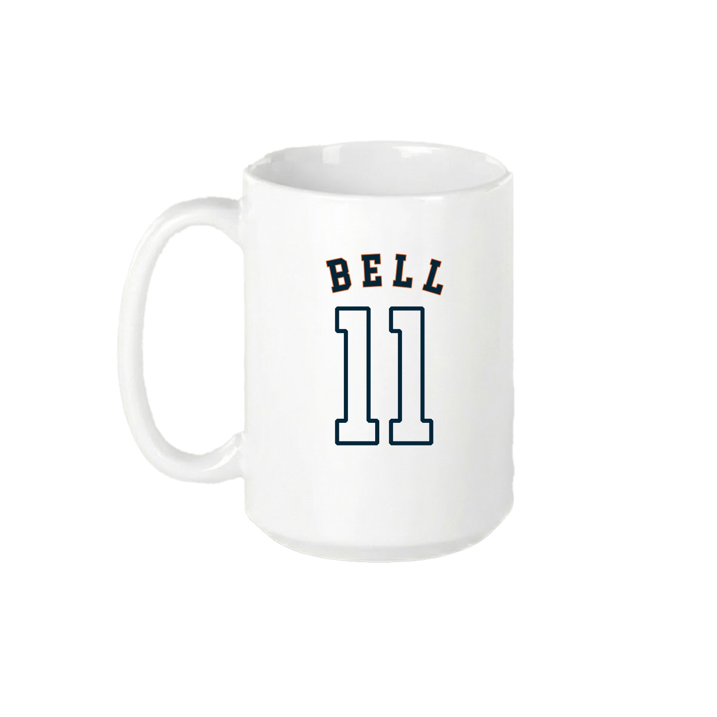 15oz Coffee Mug — Shirsey Arch in White