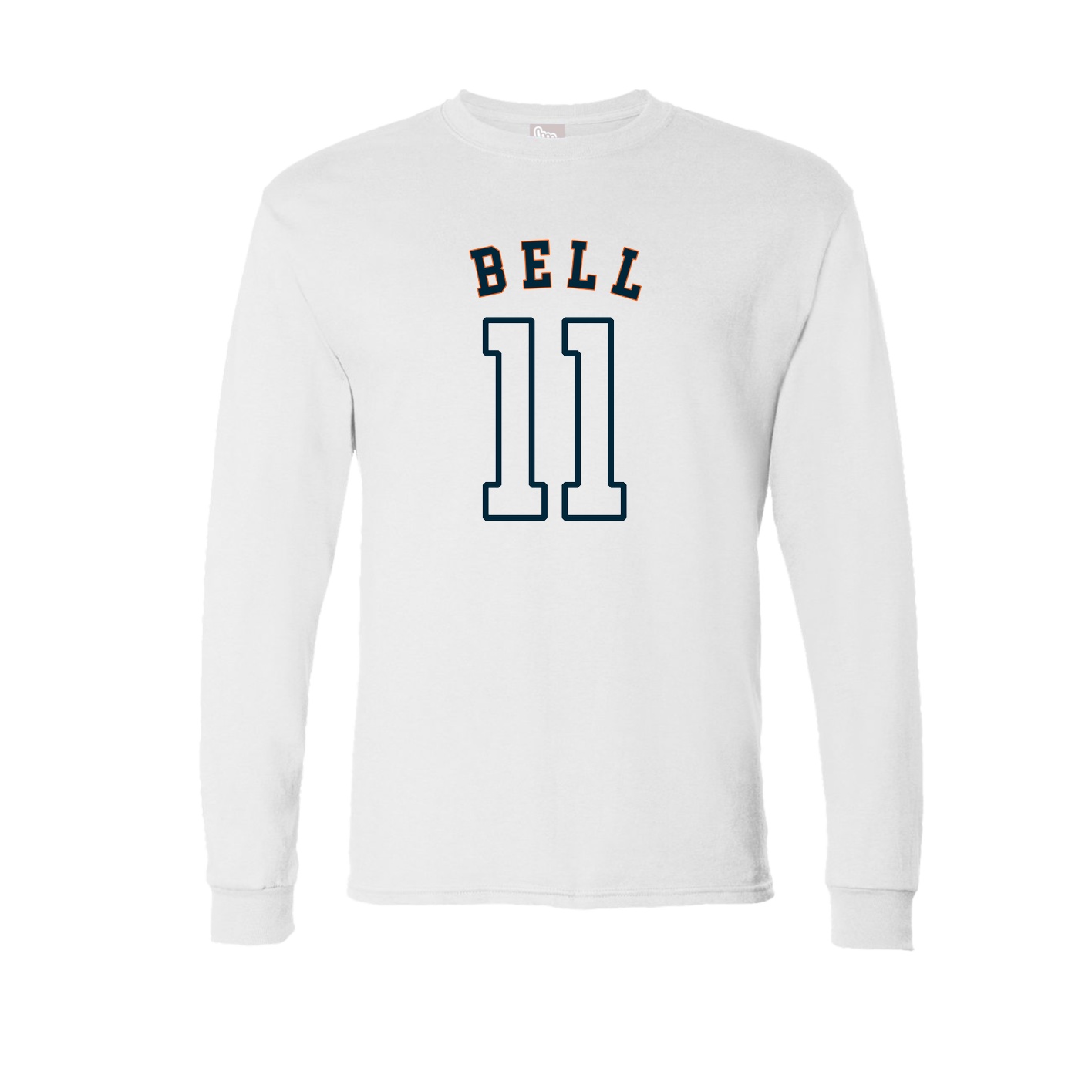 Long Sleeve Tee — Shirsey Arch in White
