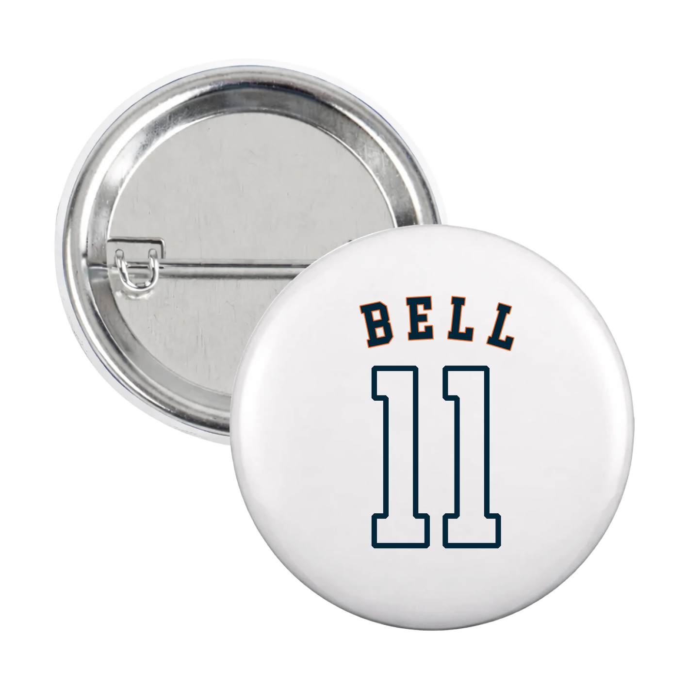 Game Day Button — Shirsey Arch in White