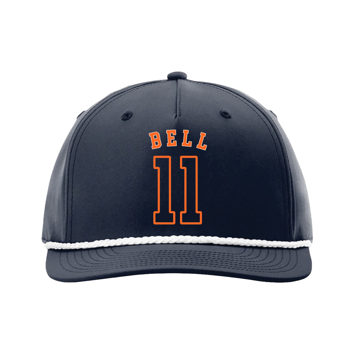 Five-Panel Classic Rope Cap — Shirsey Arch in Navy