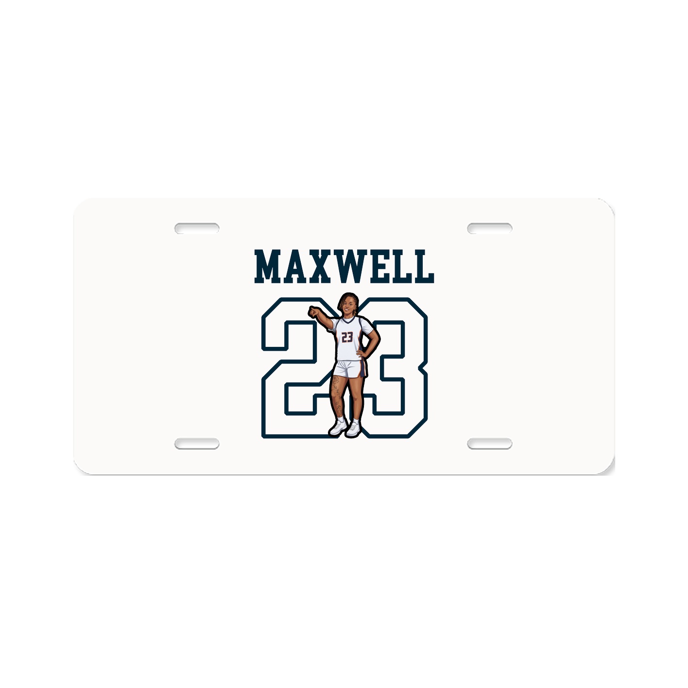 License Plate — Shirsey in Classic
