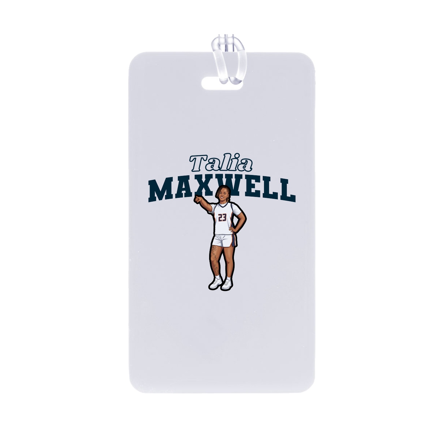 Bag Tag — Name Arch in Classic