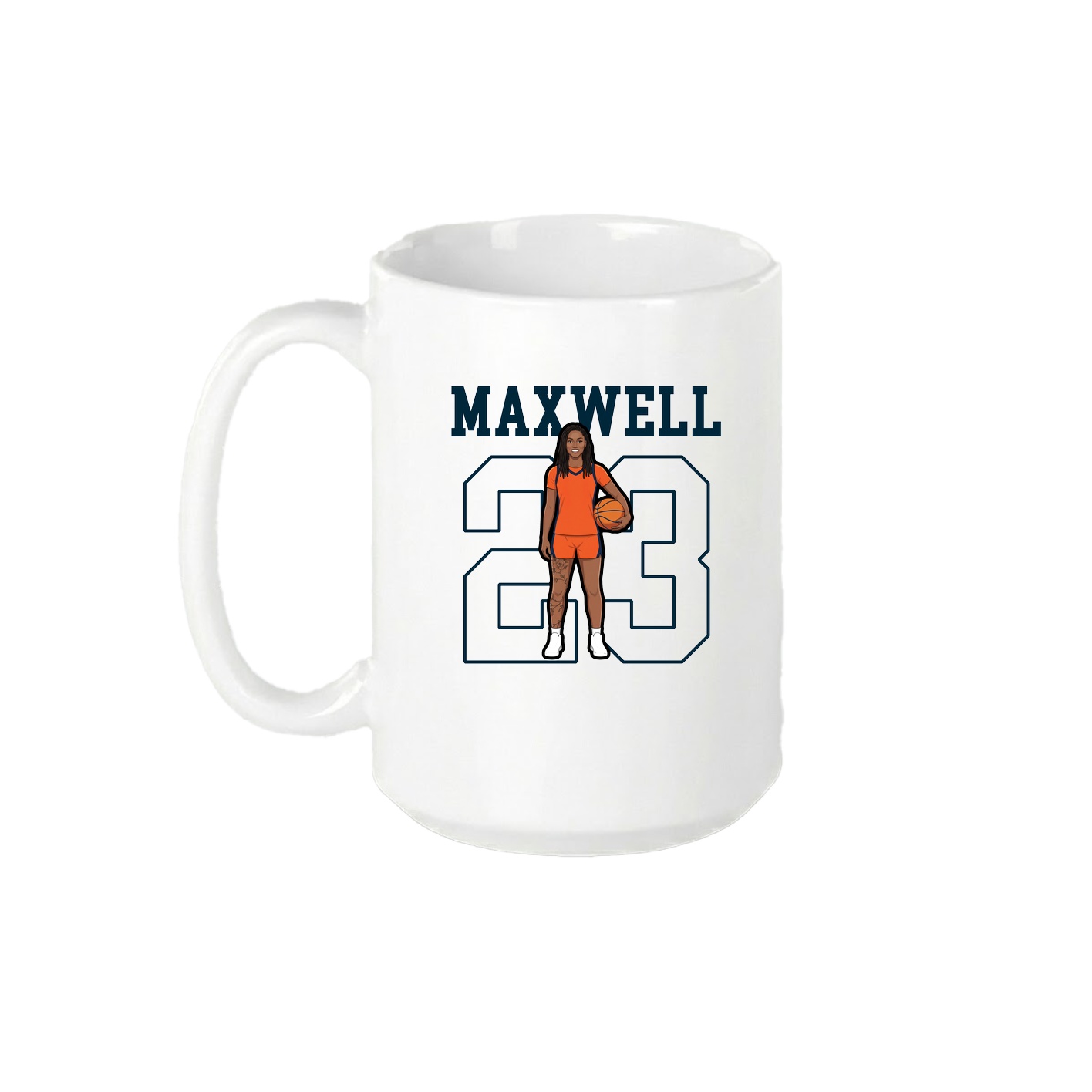 15oz Coffee Mug — Shirsey in White