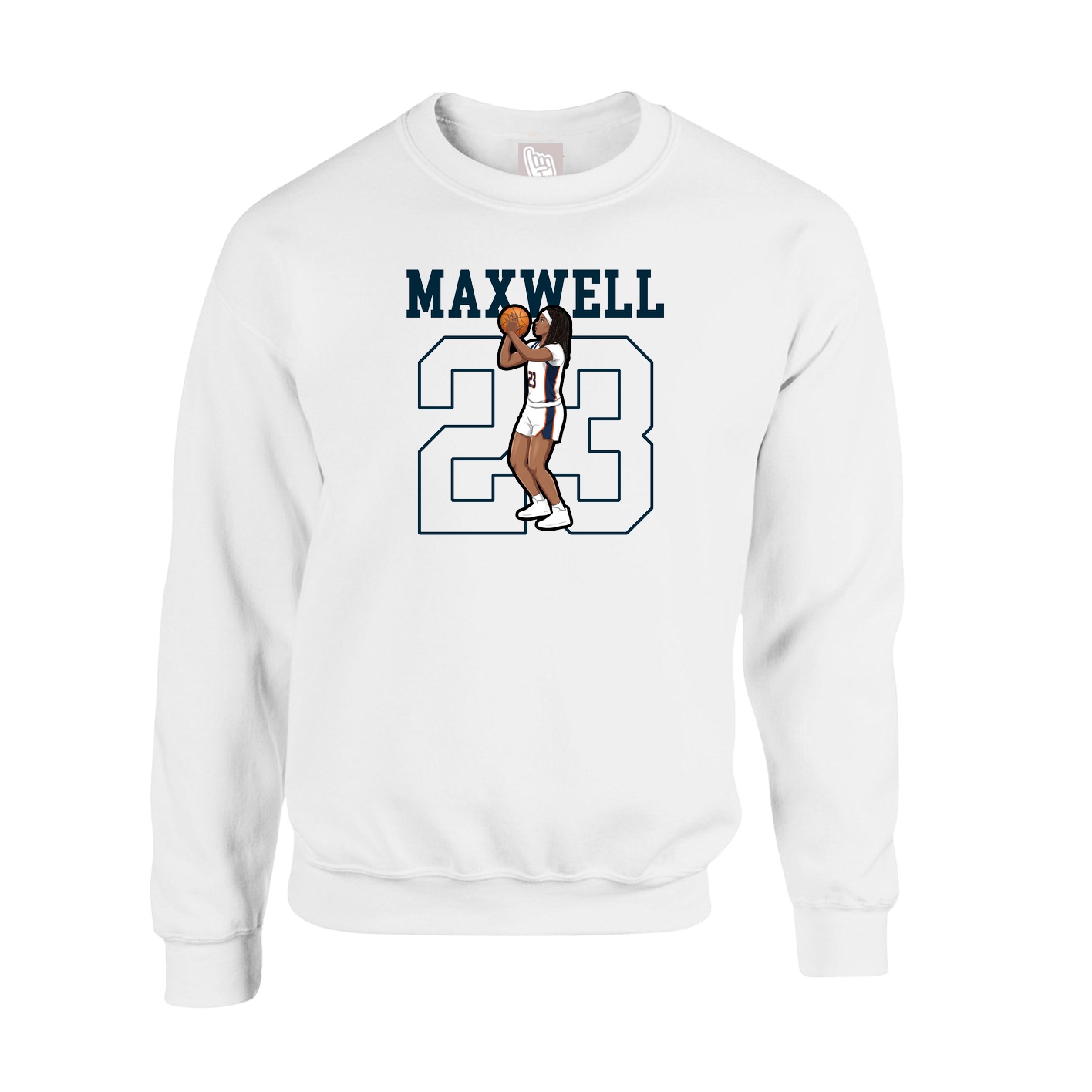 Fleece Crew — Shirsey in White
